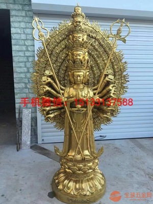 河北千手觀音銅佛像的文化與制造探析 從石家莊寺廟到保定廠家